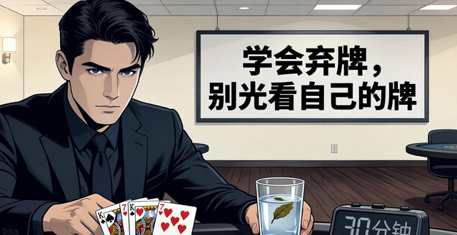 lingling德州扑克新手入门：先学会弃牌，别光看自己的牌