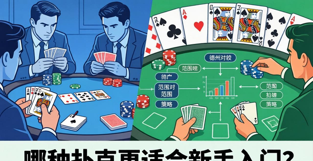梭哈扑克与德州扑克:记牌VS范围对抗,一招分清怎么下注 梭哈扑克与德州扑克:记牌VS范围对抗,一招分清怎么下注