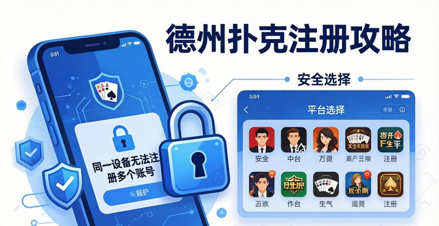 德州扑克注册攻略:选对平台,安全填好信息 德州扑克注册攻略:选对平台,安全填好信息