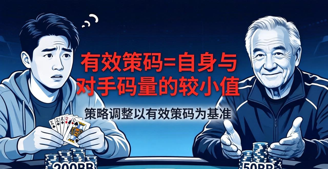 德州扑克筹码比例怎么算？深码短码策略大不同
