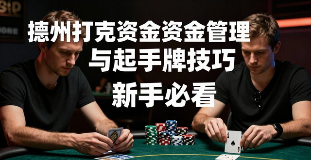 德州扑克资金管理与起手牌技巧 新手必看 德州扑克资金管理与起手牌技巧 新手必看