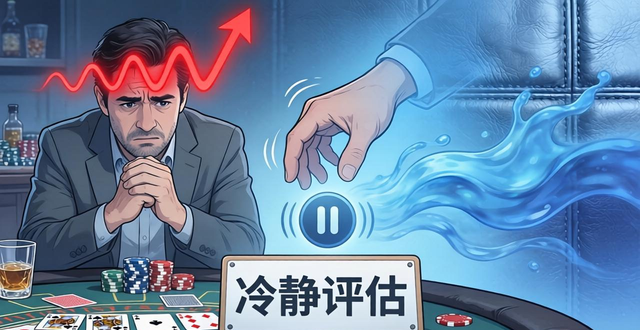 德州扑克总是输？别让下风期毁掉你的纪律性